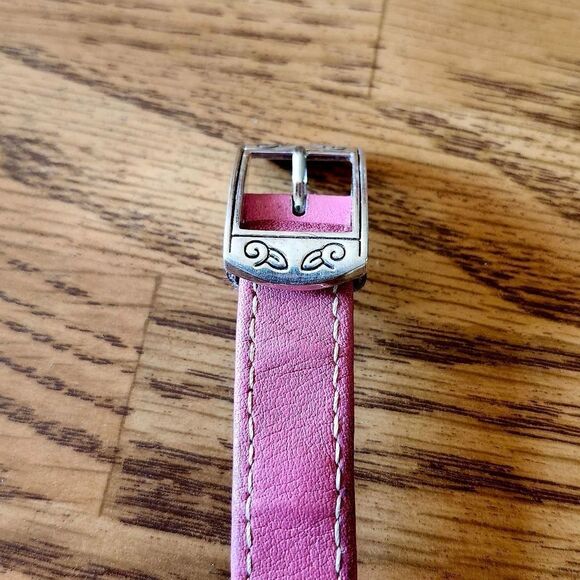 BRIGHTON "Orchard" Leather And Silver Watch GARDEN GIRL! - Picture 4 of 12